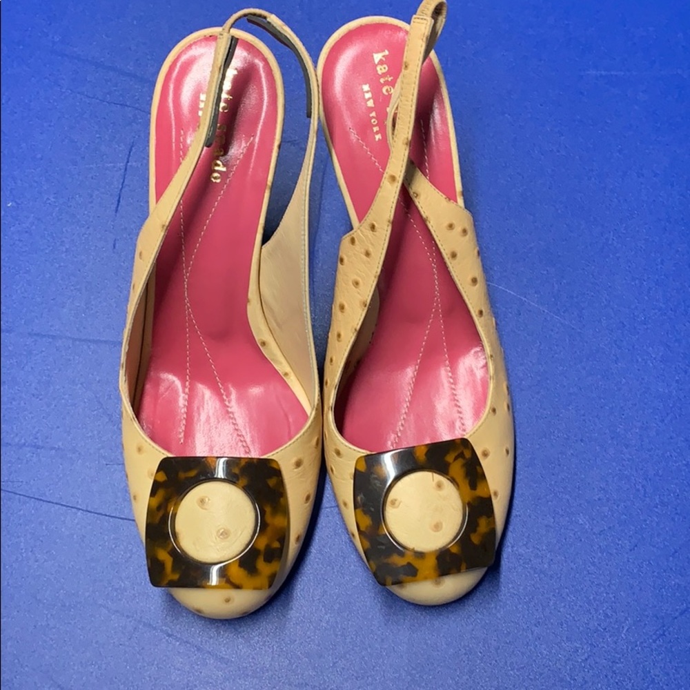 Kate spade sling back heels size7B